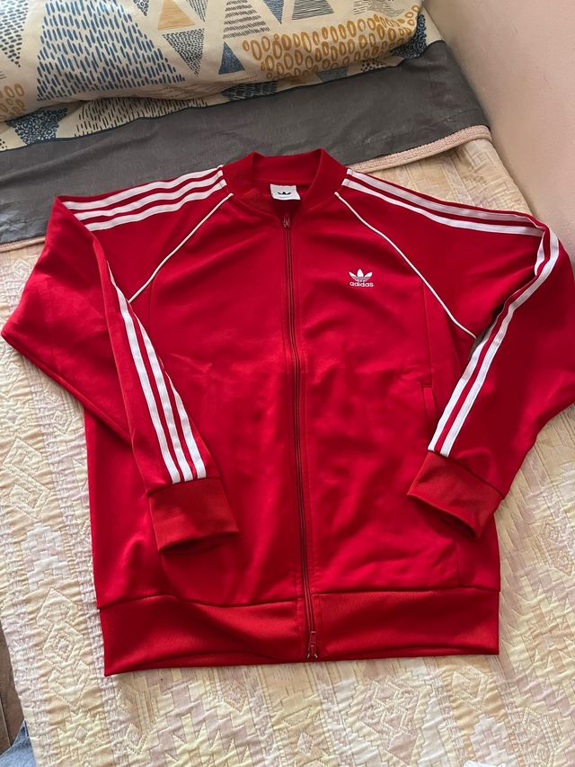 Chaqueta Adidas Roja Talla M