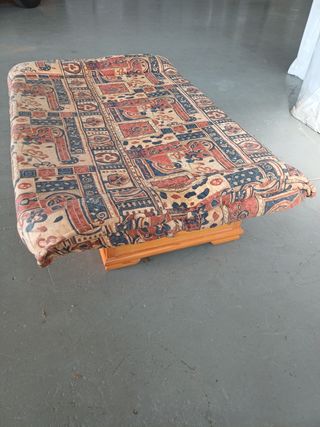 Sofá cama libro madera multicolor