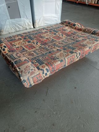 Sofá cama libro madera multicolor