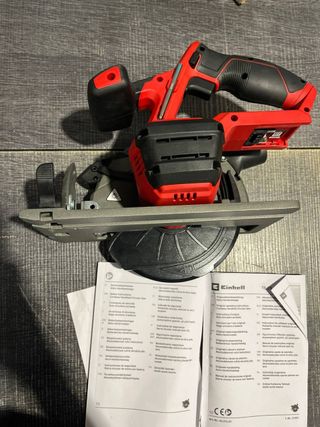 Sierra circular inalámbrica Einhell TE-CS 18/165-1