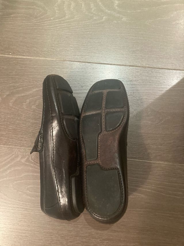 Zapatos Lottusse mocasín piel negra hombre EU 39.5