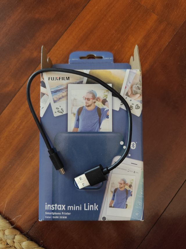 Impresora Instax Mini Link Fujifilm Azul