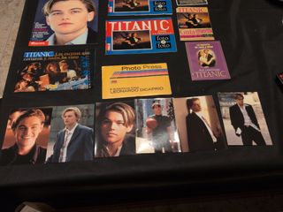 Lote Leonardo DiCaprio: Libros y Fotos