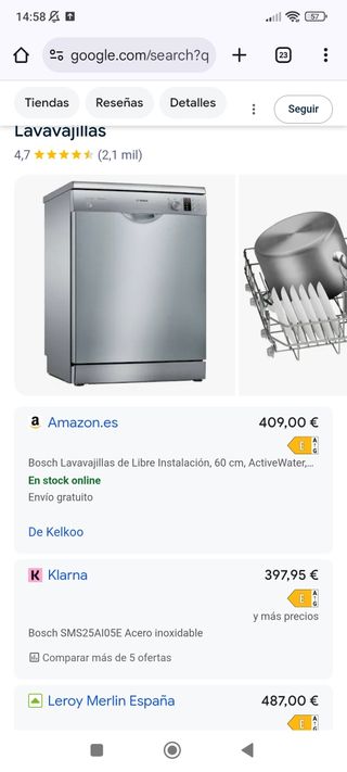 Lavavajillas nuevo sin abrir  venta solo en person