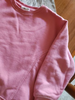 Felpa bambina Zara rosa taglia 110
