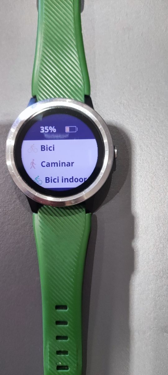 Reloj Garmin Vivoactive 3 Verde/Plata