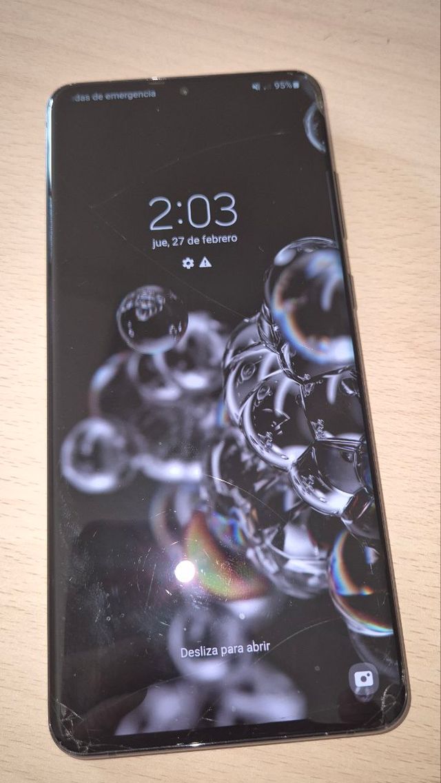 Samsung Galaxy S20 Ultra Negro/Plata