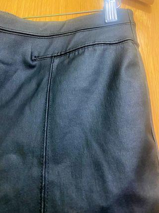 Pantalón Leggings de Mujer Negros Encerados
