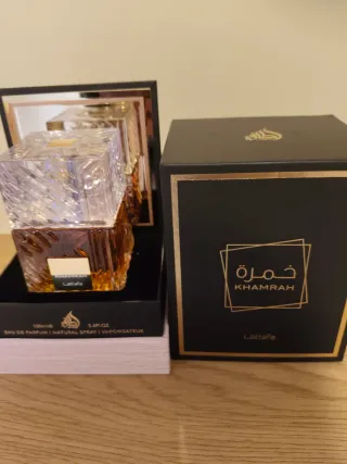Lattafa Khamrah Eau de Parfum 100ml Sin Estrenar