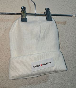 Gorro ENGEL & VÖLKERS Blanco Lana