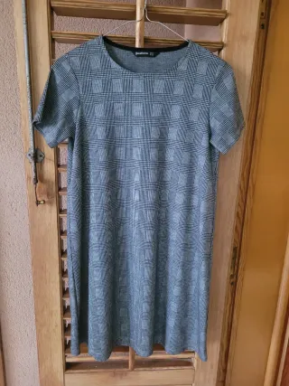 Vestito Stradivarius donna grigio XS