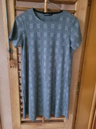 Vestito Stradivarius donna grigio XS