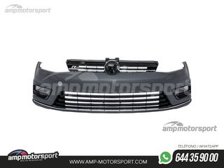 PARAGOLPES DELANTERO PARA VOLKSWAGEN GOLF MK7 LOOK R CON SRA