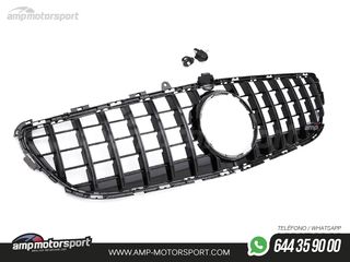 PARRILLA DELANTERA LOOK PANAMERICANA NEGRA PARA MERCEDES CLS W218 2014-2018