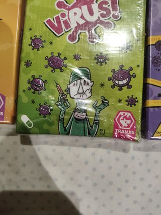 3 juegos VIRUS (DESCRIPCIÓN)