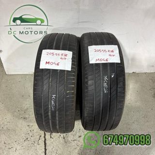 ( precio pareja )  205 / 55 / 16  -91v michelin 