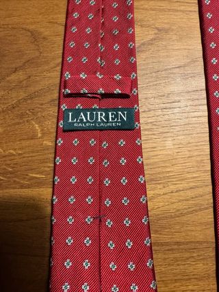 Corbata roja Ralph Lauren. 100% Original. 
