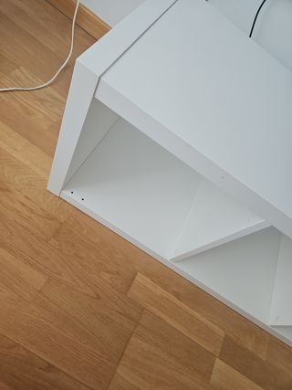 Mueble Kallax 3 huecos blanco