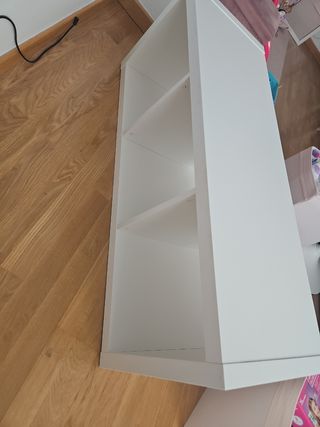 Mueble Kallax 3 huecos blanco