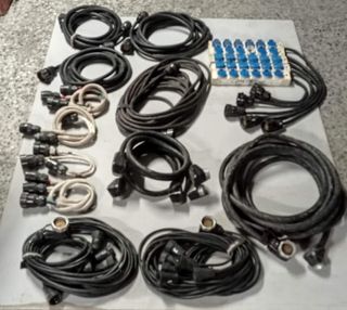 Lote cables iluminación profesional