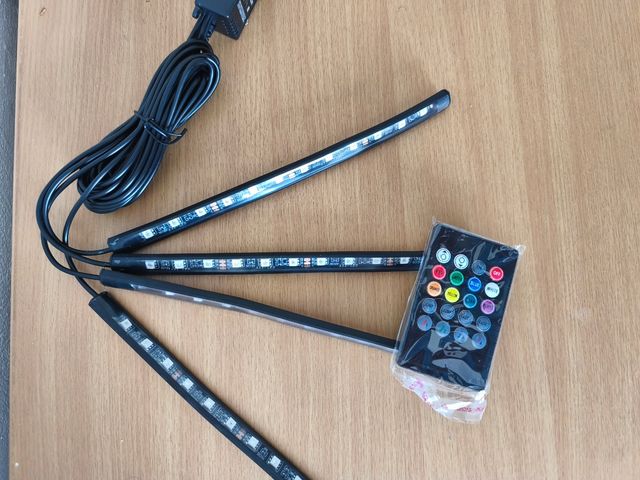 Luces LED para Coche con Mando