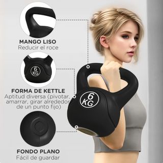 Pesa Rusa 6 kg Kettlebell Arena