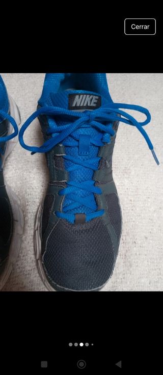 Zapatillas Nike Azules y Grises