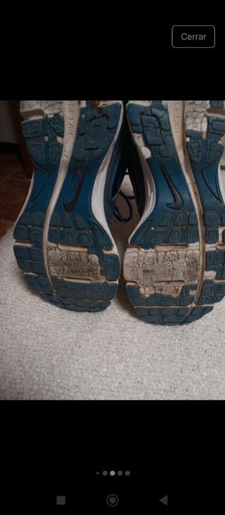 Zapatillas Nike Azules y Grises