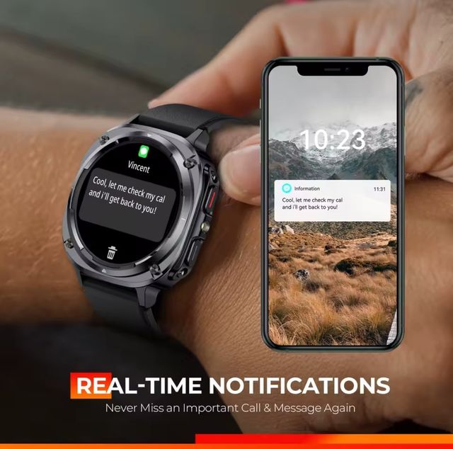 Reloj inteligente - Negro