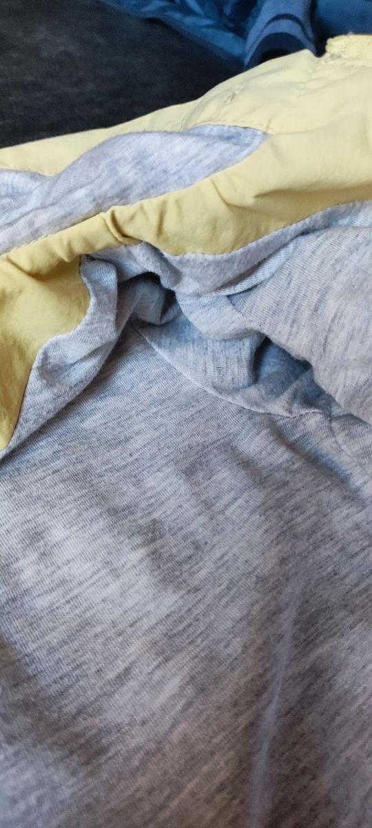 Cortavientos niño Sfera amarillo, blanco y azul