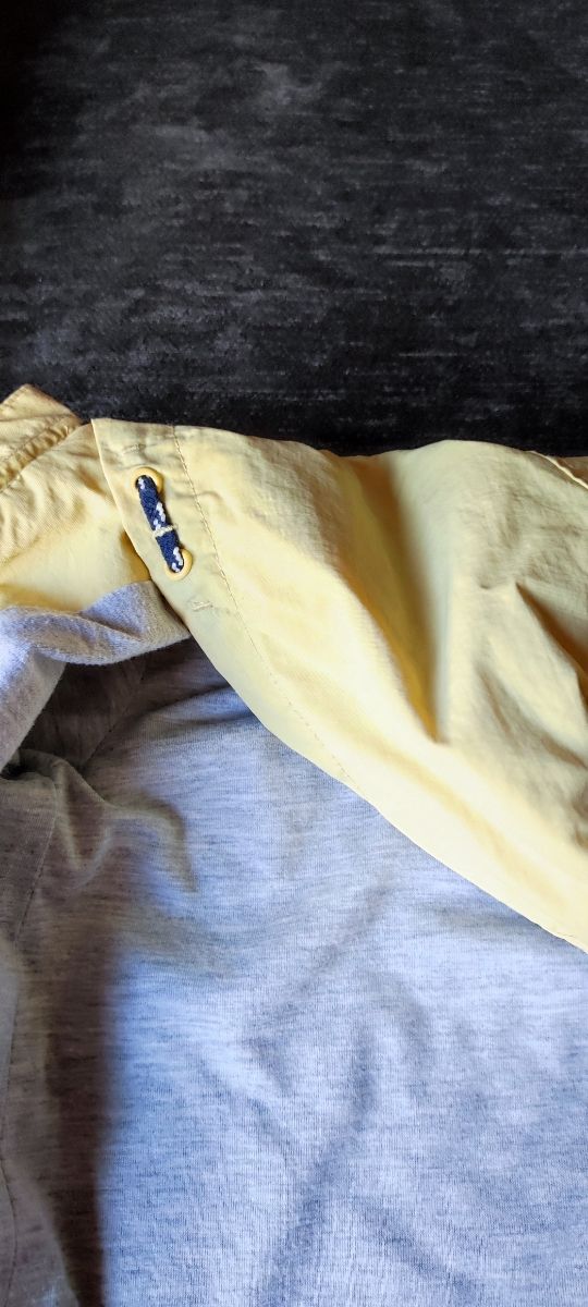 Cortavientos niño Sfera amarillo, blanco y azul