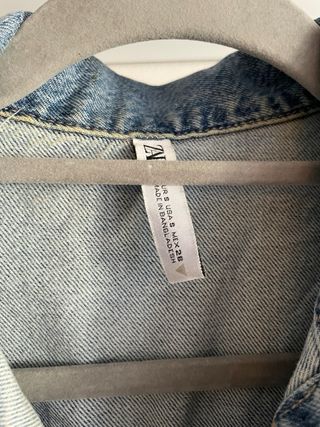 Mono vaquero Zara Talla S