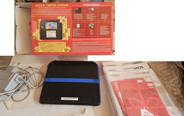 Nintendo 2DS E Especial Super Mario Bros 2 + 7 jue