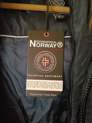 Parka Geographical Norway Mujer Azul