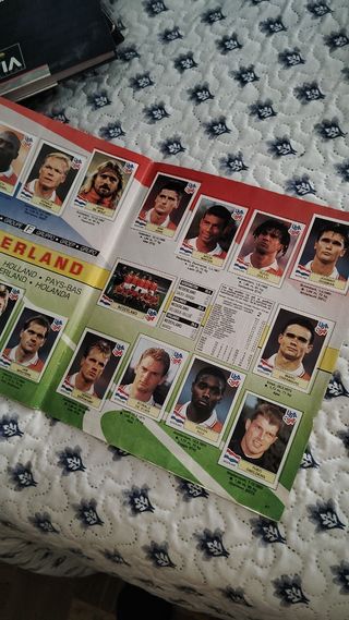 Colección Cromos Mundial USA 94 Panini