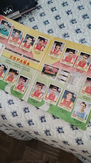 Colección Cromos Mundial USA 94 Panini