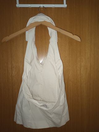 Camisa chaleco blanco