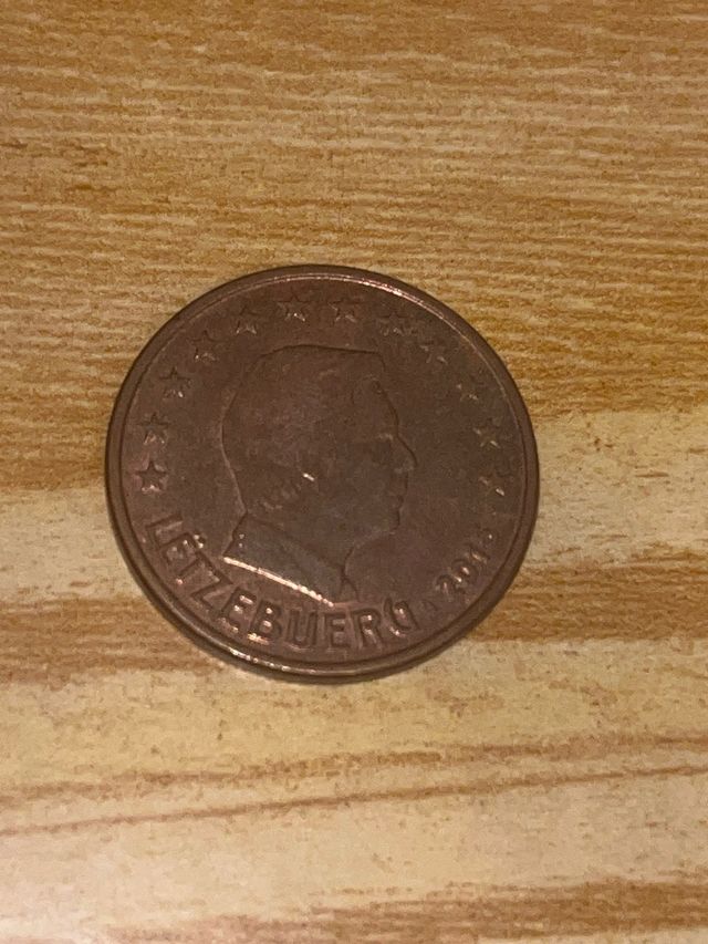 Moneda 5 Cent Luxemburgo 2015