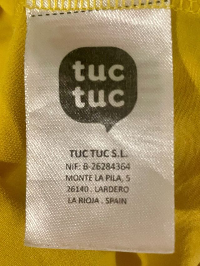 Vestido Verano de algodón de Tuc Tuc 8 años