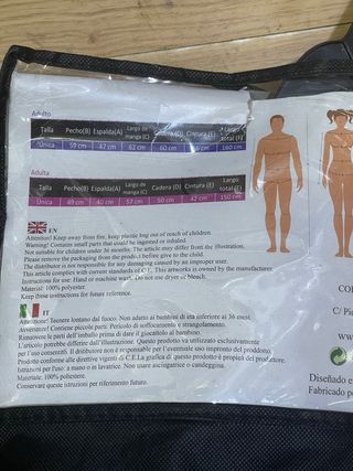 Disfraz Cisne Negro Talla Única Adulto
