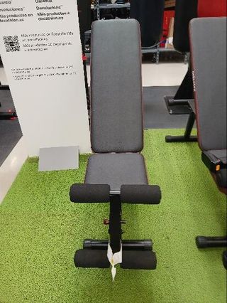 Banco de pesas y abdominales inclinable plegable Decathlon