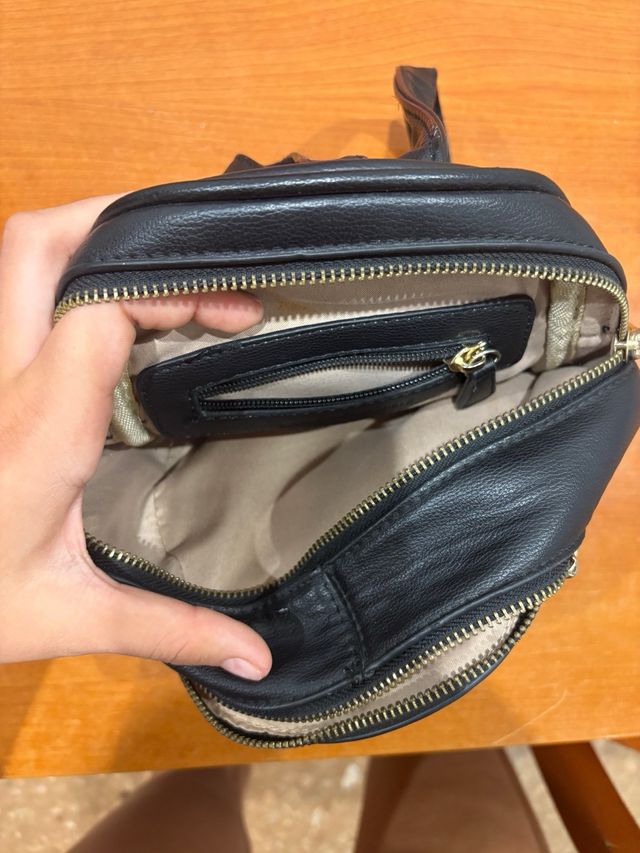 Mochila pequela Michael Kors Negra