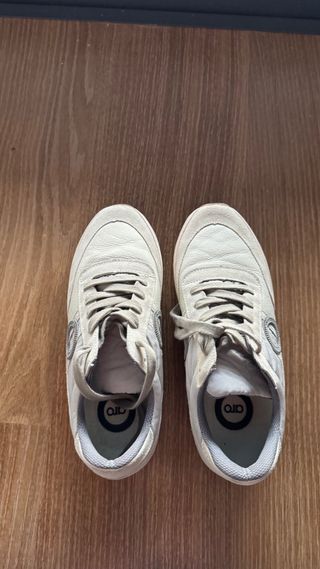 Zapatillas Aro Mujer Beige/Gris