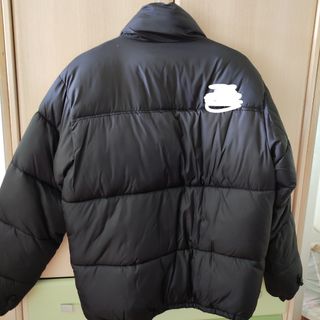 Cazadora acolchada negra hombre