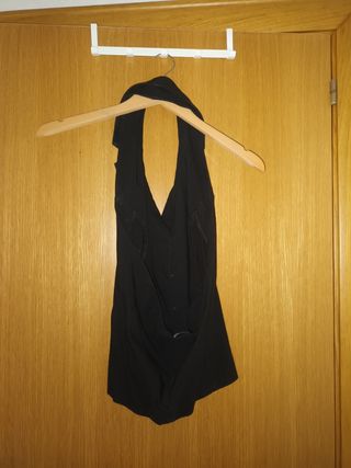 Camisa chaleco negro