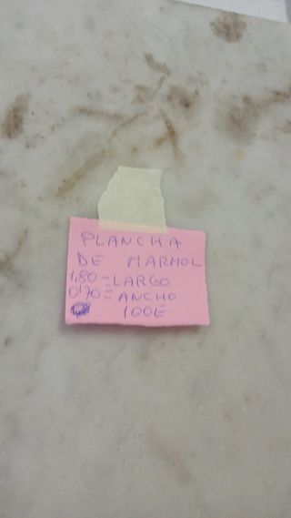 Se vende Plancha de Mármol 100€ 