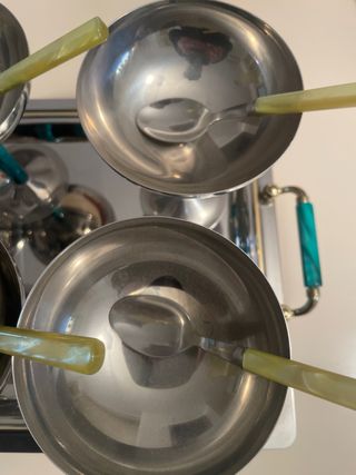 Set 6 Coppette Gelato Acciaio Inox