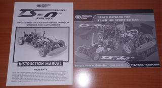 Despiece rc Thunder Tiger TS-4N