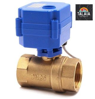 VALVULA ELECTRICA AGUAS GRISES 1" camper