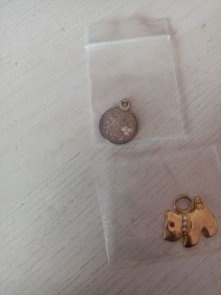 Set 2 ciondoli TOUS oro e argento